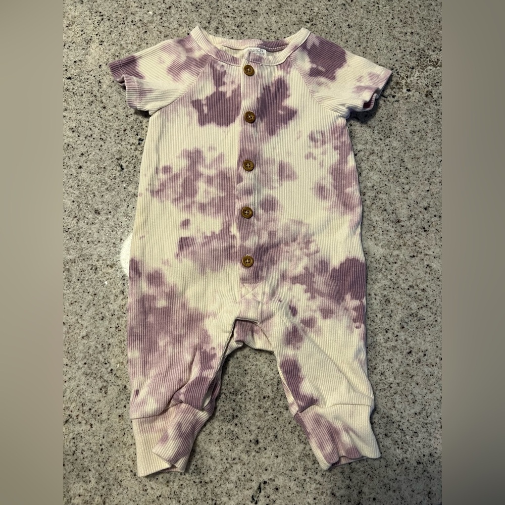 Grayson Collective Romper Ribbed baby girl 0-3 months